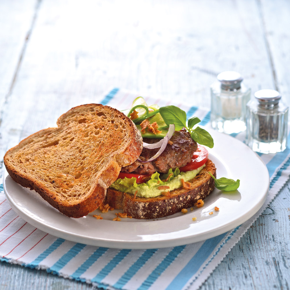 Schwedischer BRÖD-Burger