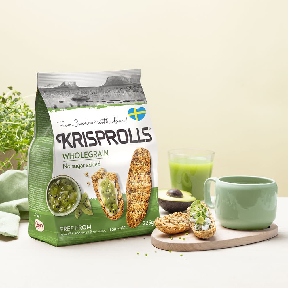 Krisprolls Wholegrain No sugar added