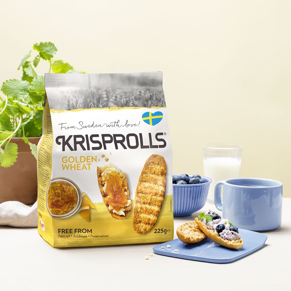 Krisprolls Golden Wheat