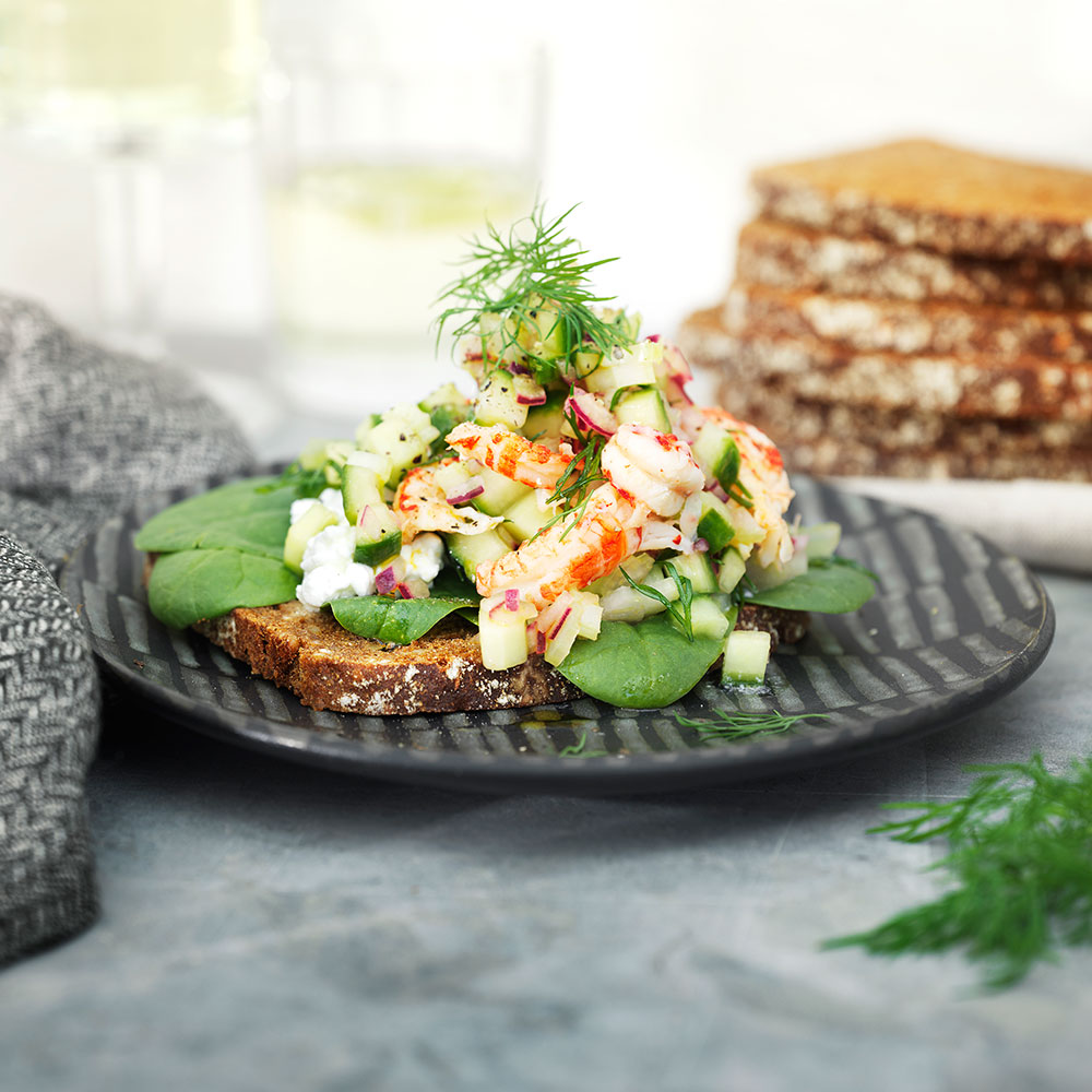 Krebs-Luxus-Sandwich